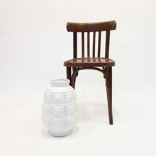 Load image into Gallery viewer, Rare white earthenware floor vase by Upsala-Ekeby, 1950s