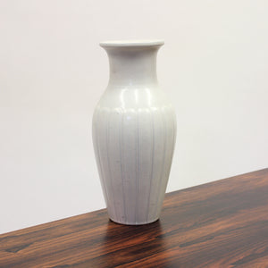 Gunnar Nylund, large white stoneware vase, Rörstrand, 1950s