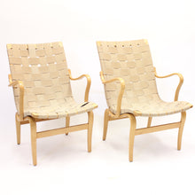 Load image into Gallery viewer, Bruno Mathsson, pair of early Eva chairs, 1950s