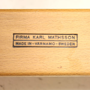 Bruno Mathsson, pair of early Eva chairs, 1950s