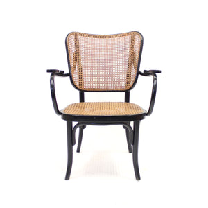 Eberhard Krauss, rare armchair model A 821 / F for Thonet, 1930s