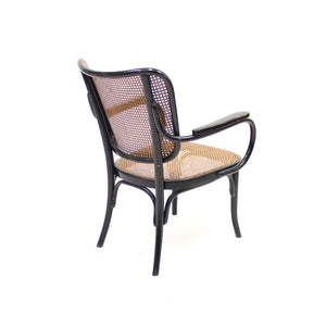 Eberhard Krauss, rare armchair model A 821 / F for Thonet, 1930s