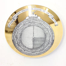 Load image into Gallery viewer, Fornasetti porcelain Astro Labio plate, late 20th century