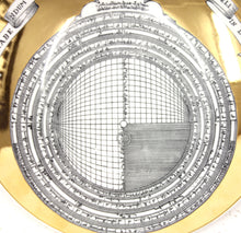 Load image into Gallery viewer, Fornasetti porcelain Astro Labio plate, late 20th century