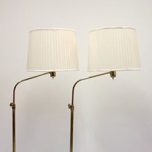 Load image into Gallery viewer, ASEA, pair of brass floor lamps attributed to Hans Bergström, 1950s