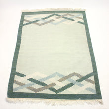 Load image into Gallery viewer, Swedish flat weave Röllakan carpet, 1960s