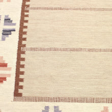 Load image into Gallery viewer, Swedish flat weave Röllakan carpet, 1960s