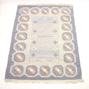 Ingegerd Silow, flat weave Röllakan carpet, 1950s