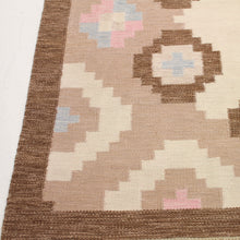 Load image into Gallery viewer, Swedish flat weave Röllakan carpet, 1950s