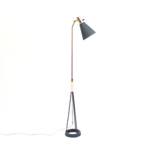 Load image into Gallery viewer, Swedish height adjustable mid-century floor lamp, 1950s