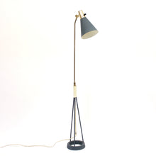Load image into Gallery viewer, Swedish height adjustable mid-century floor lamp, 1950s