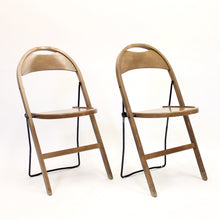 Load image into Gallery viewer, C.A Buffington, pair of Swedish folding chairs, Gemla, 1950s