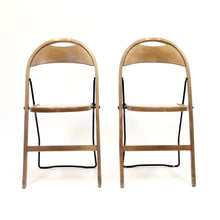 Load image into Gallery viewer, C.A Buffington, pair of Swedish folding chairs, Gemla, 1950s
