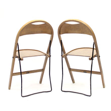Load image into Gallery viewer, C.A Buffington, pair of Swedish folding chairs, Gemla, 1950s