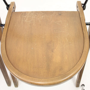 C.A Buffington, pair of Swedish folding chairs, Gemla, 1950s