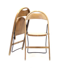 Load image into Gallery viewer, C.A Buffington, pair of Swedish folding chairs, Gemla, 1950s