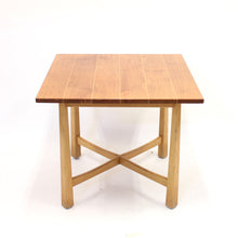 Load image into Gallery viewer, Swedish modern teak and birch table, mid 20th century