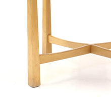 Load image into Gallery viewer, Swedish modern teak and birch table, mid 20th century