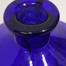 Load image into Gallery viewer, Pair of French cobalt blue apothecary bottles, early 20th century
