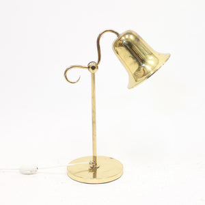 Swedish brass table lamp by Tyringe Konsthantverk, 1970s