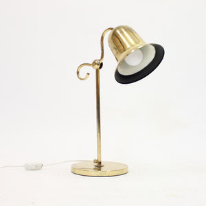 Swedish brass table lamp by Tyringe Konsthantverk, 1970s