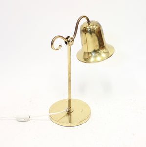 Swedish brass table lamp by Tyringe Konsthantverk, 1970s