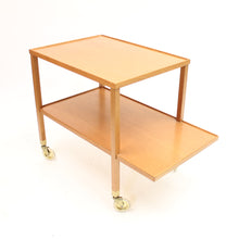Load image into Gallery viewer, Josef Frank, Mahogany serving, cart model 470, for Svenskt Tenn, ca 1990