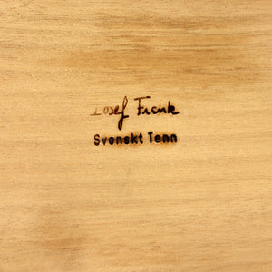 Josef Frank, Mahogany serving, cart model 470, for Svenskt Tenn, ca 1990