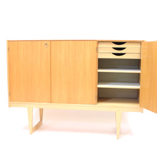 Load image into Gallery viewer, Yngvar Sandström, Tokyo teak and oak sideboard, Nordiska Kompaniet, 1959