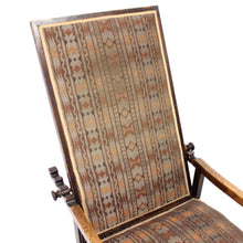 Load image into Gallery viewer, Antique Arts &amp; Crafts oak reclining chair, early 20th century