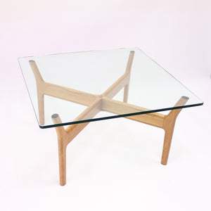 Prisma/2 Walnut coffee table, attributed to Alf Svensson, by Tingströms Möbelfabrik, 1966