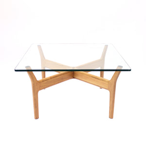 Prisma/2 Walnut coffee table, attributed to Alf Svensson, by Tingströms Möbelfabrik, 1966