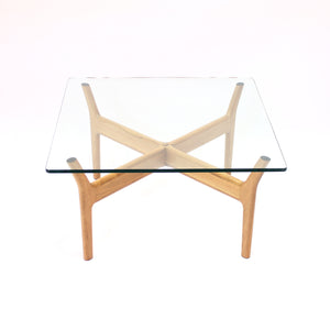 Prisma/2 Walnut coffee table, attributed to Alf Svensson, by Tingströms Möbelfabrik, 1966