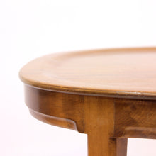Load image into Gallery viewer, Oval tray shaped Mahogany side table by Bodafors, 1950s