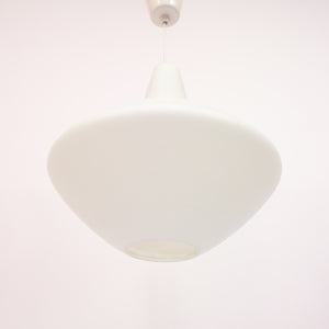 Lisa Johansson-Pape, opalin glass Onion ceiling lamp for ASEA, 1950s