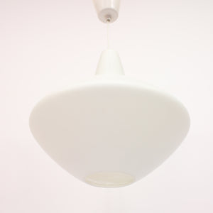 Lisa Johansson-Pape, opalin glass Onion ceiling lamp for ASEA, 1950s