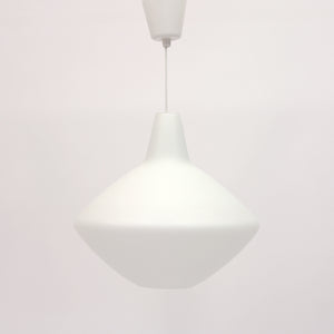 Lisa Johansson-Pape, opalin glass Onion ceiling lamp for ASEA, 1950s
