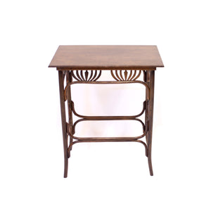 Art Nouveau side table, attributed to Fischel, early 20th century