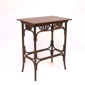 Art Nouveau side table, attributed to Fischel, early 20th century