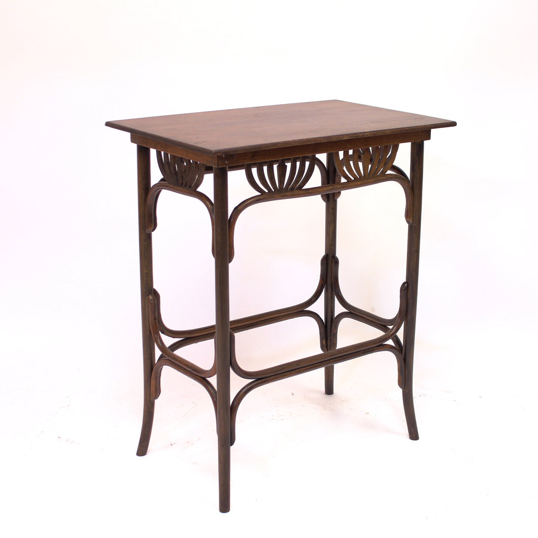 Art Nouveau side table, attributed to Fischel, early 20th century