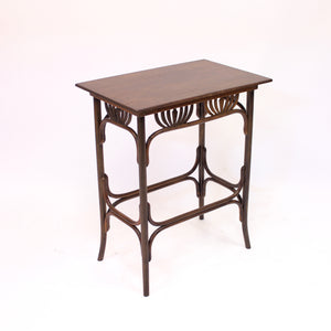Art Nouveau side table, attributed to Fischel, early 20th century