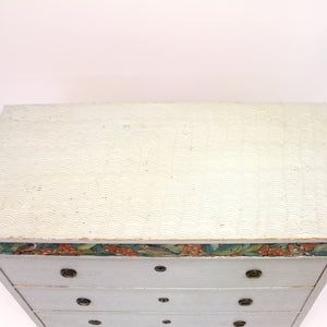 Unique eclectic artistic chest of drawer, early 20th century