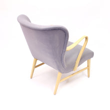 Load image into Gallery viewer, Swedish modern curved easy chair, 1940s