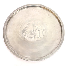 Load image into Gallery viewer, Swedish Art Deco pewter tray, C.G Hallberg, 1938