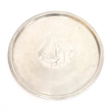 Load image into Gallery viewer, Swedish Art Deco pewter tray, C.G Hallberg, 1938