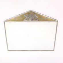 Load image into Gallery viewer, Unique Swedish Grace pewter and brass mirror by C.G. Råström, 1928