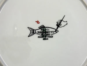 Fish Motif Tableware from Fornasetti, 1955, Set of 8