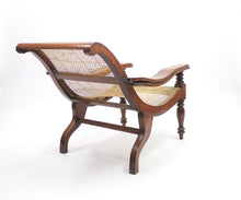 Load image into Gallery viewer, Colonial Plantation Chair with Rattan Seat, late 19th century