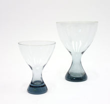 Load image into Gallery viewer, Light blue glass vases by Vicke Lindstrand for Kosta, 1960s, set of 2