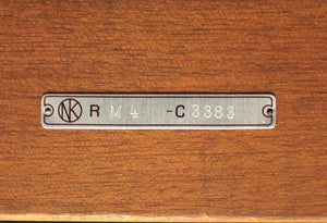Rare pair of special commissioned Sven Kai Larsen arm chairs made by Nordiska Kompaniet, 1960s